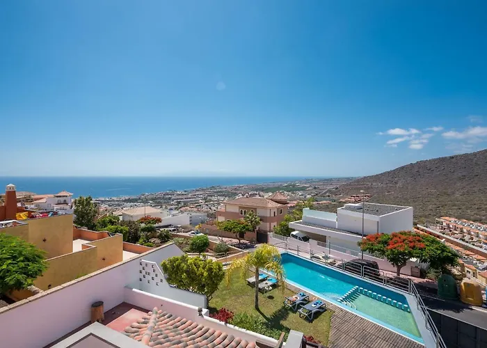 Βίλα 2 Charming Private Pool And Sea View Costa Adeje (Tenerife)