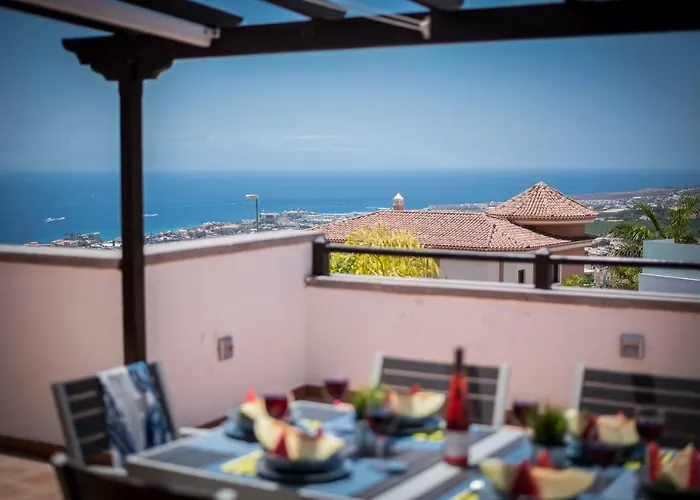 2 Charming Private Pool And Sea View Villa Costa Adeje (Tenerife)